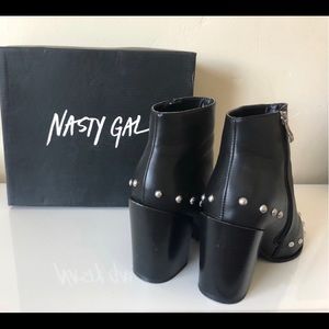 COPY - Nasty Gal black studded booties